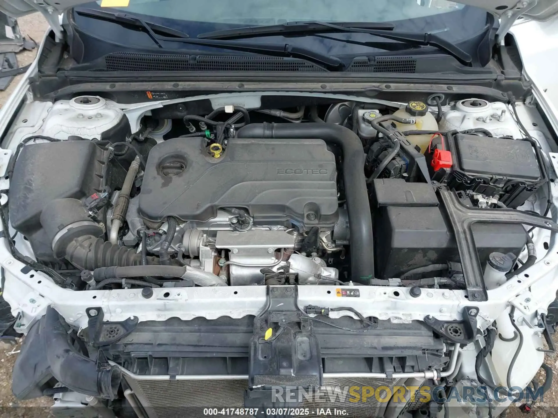10 Photograph of a damaged car 1G1ZD5ST5NF140431 CHEVROLET MALIBU 2022