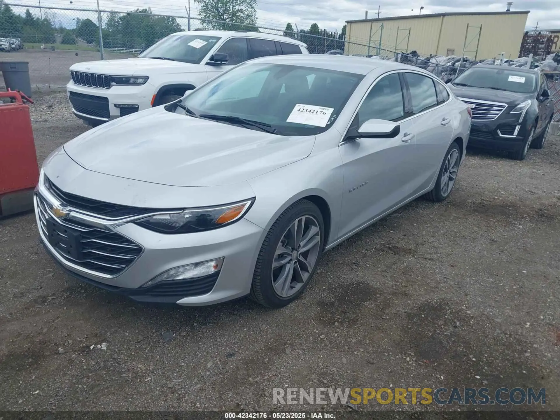 2 Photograph of a damaged car 1G1ZD5ST5NF148240 CHEVROLET MALIBU 2022