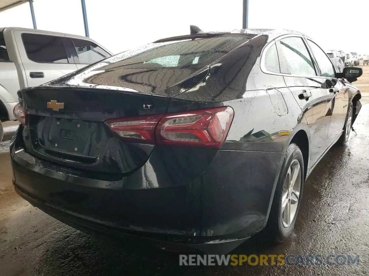 3 Photograph of a damaged car 1G1ZD5ST5NF157407 CHEVROLET MALIBU 2022