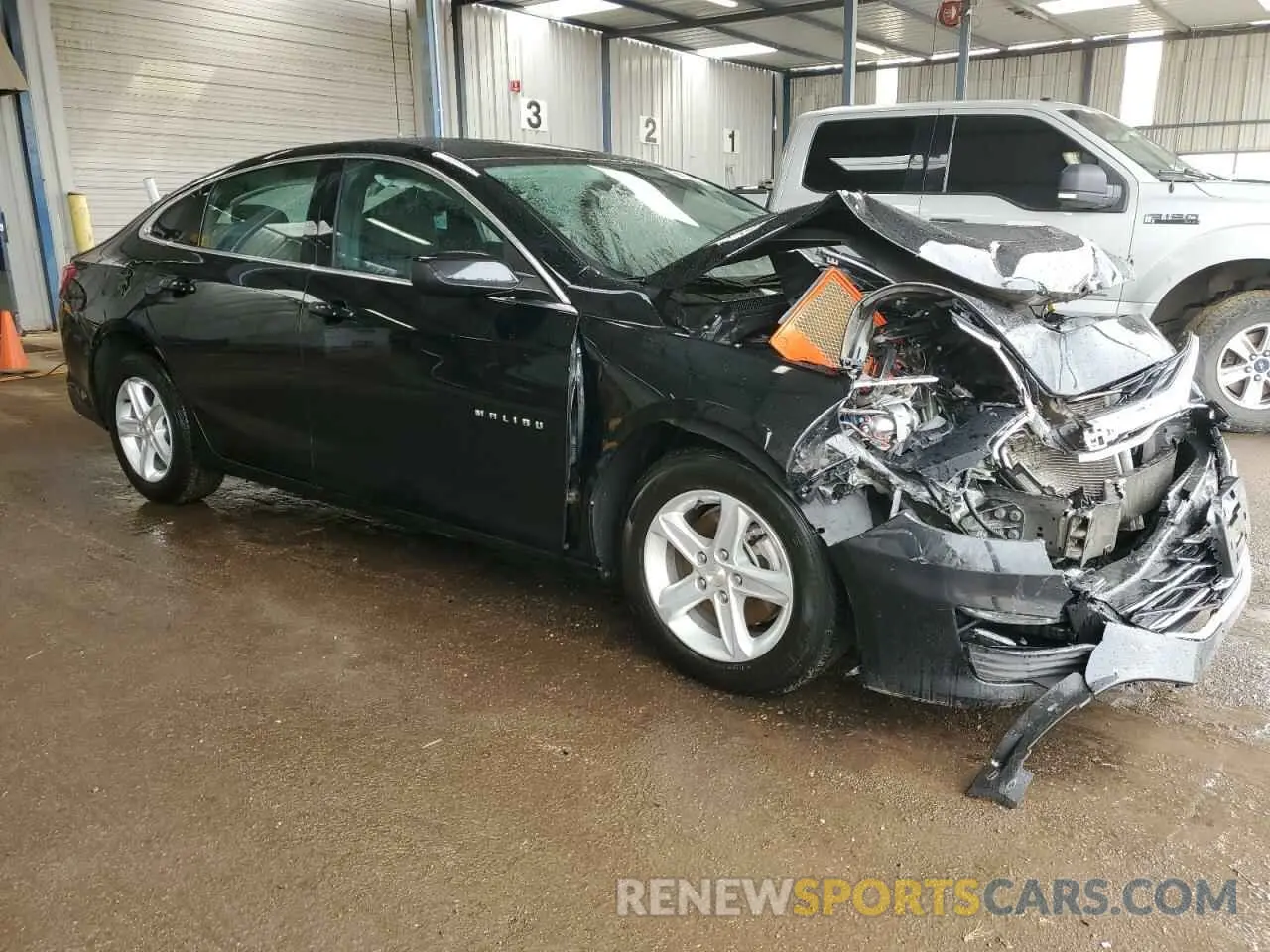 4 Photograph of a damaged car 1G1ZD5ST5NF157407 CHEVROLET MALIBU 2022