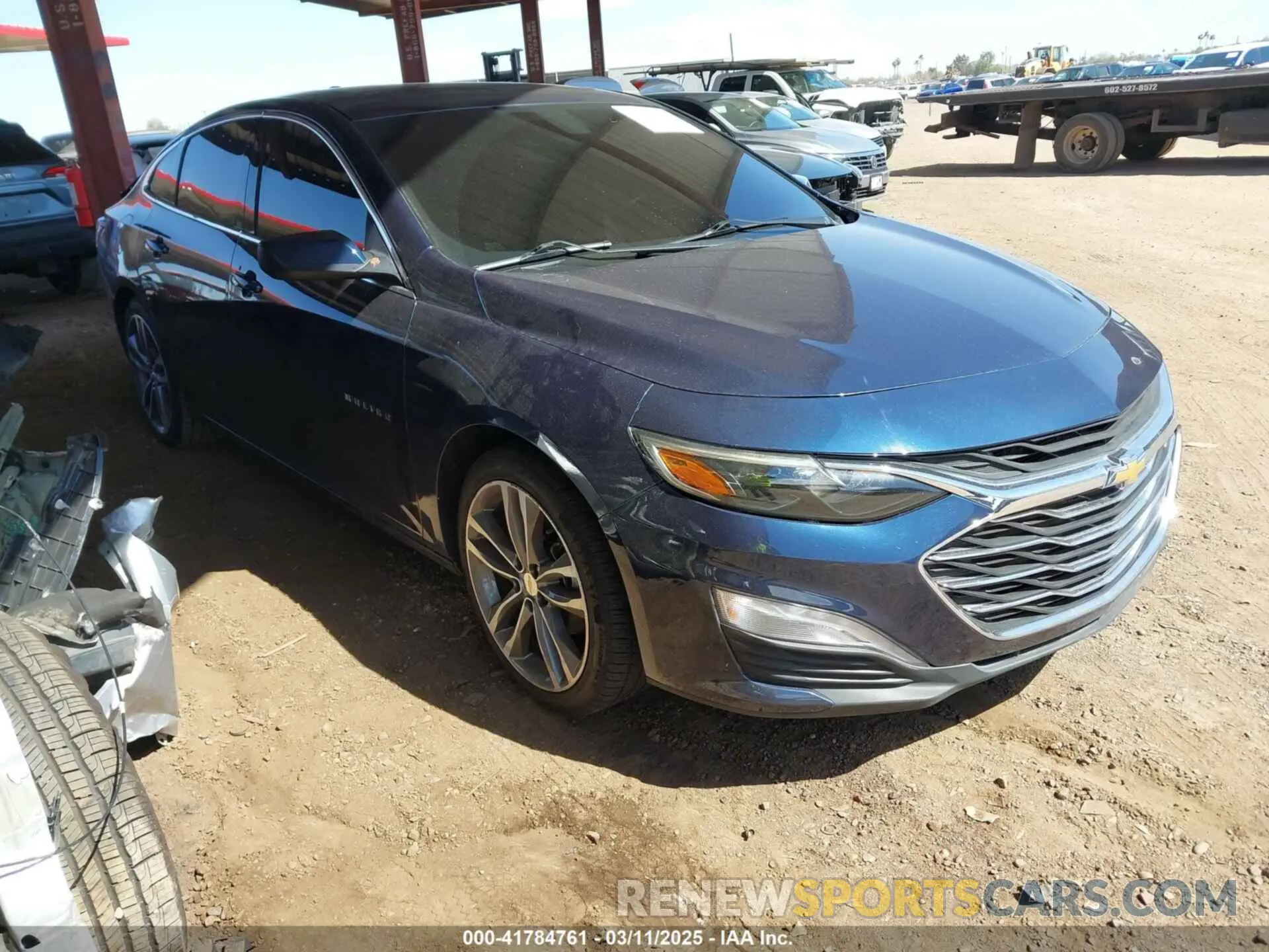 1 Photograph of a damaged car 1G1ZD5ST5NF158055 CHEVROLET MALIBU 2022