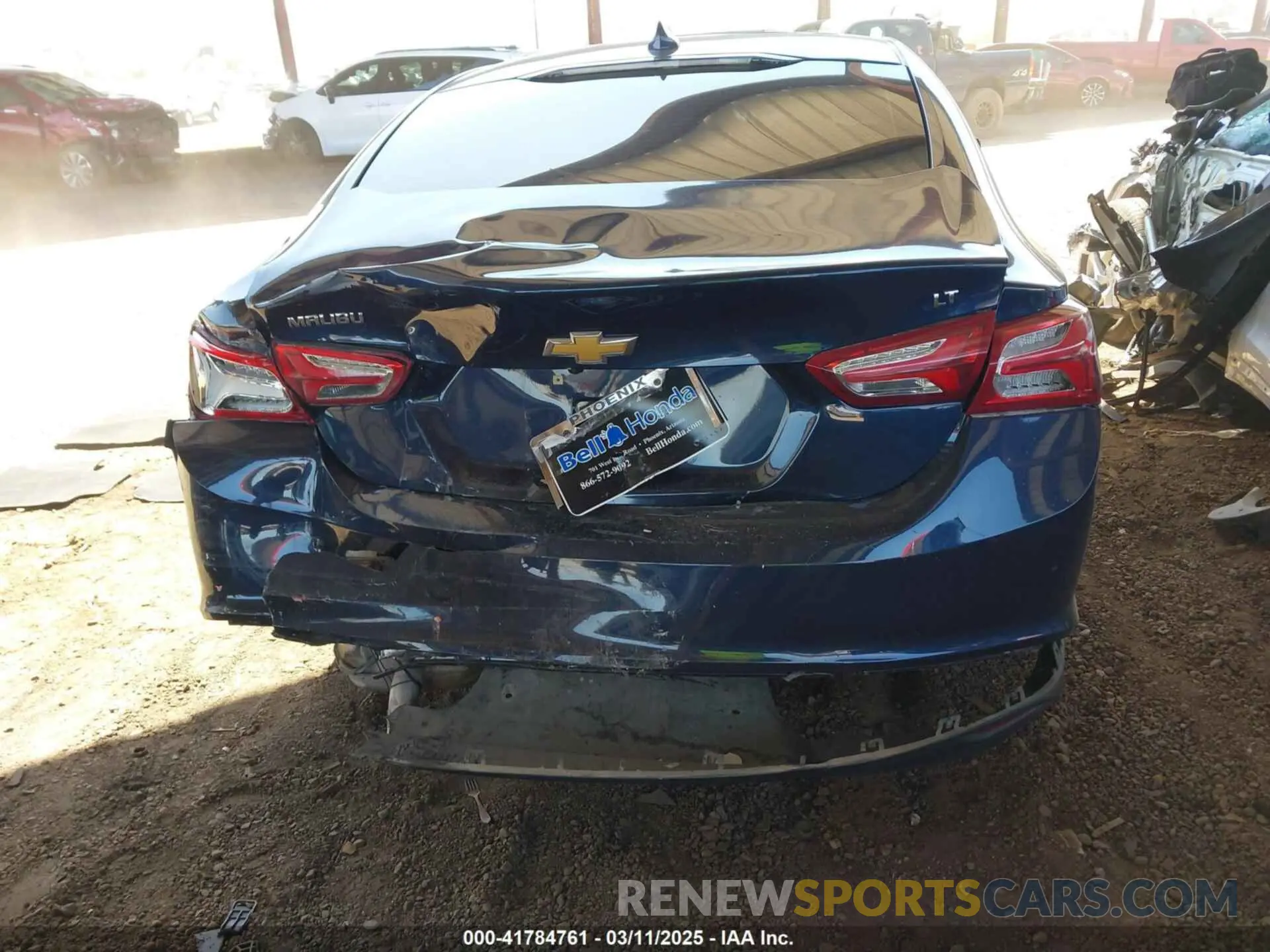 16 Photograph of a damaged car 1G1ZD5ST5NF158055 CHEVROLET MALIBU 2022