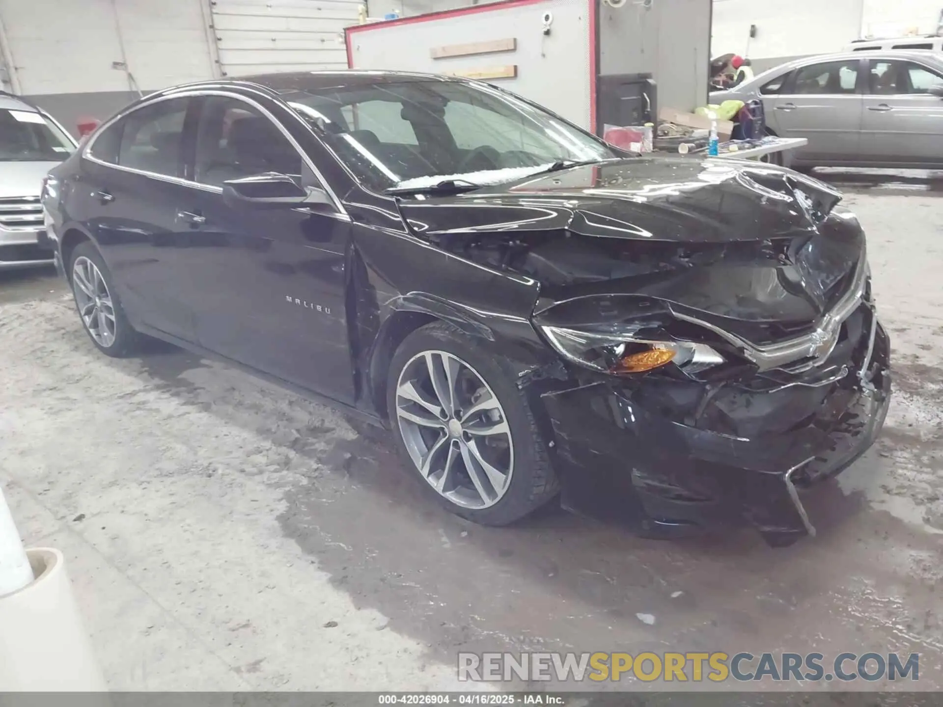 1 Photograph of a damaged car 1G1ZD5ST5NF159268 CHEVROLET MALIBU 2022