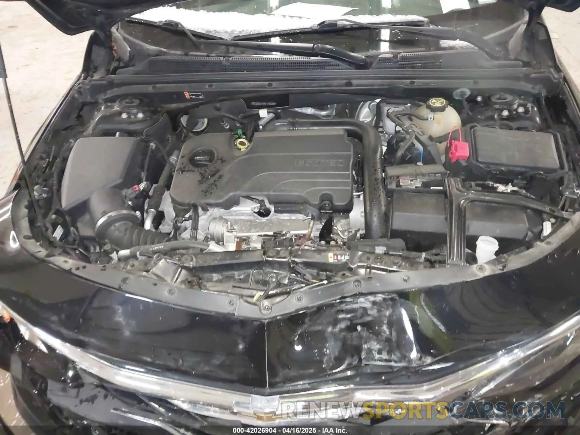 10 Photograph of a damaged car 1G1ZD5ST5NF159268 CHEVROLET MALIBU 2022