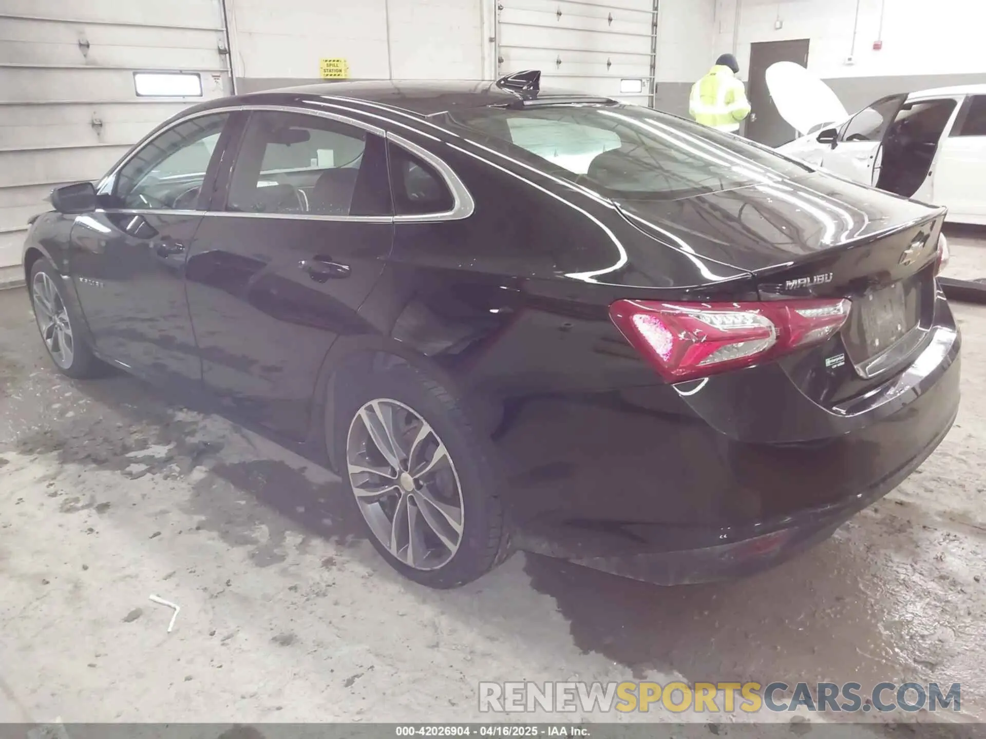 3 Photograph of a damaged car 1G1ZD5ST5NF159268 CHEVROLET MALIBU 2022