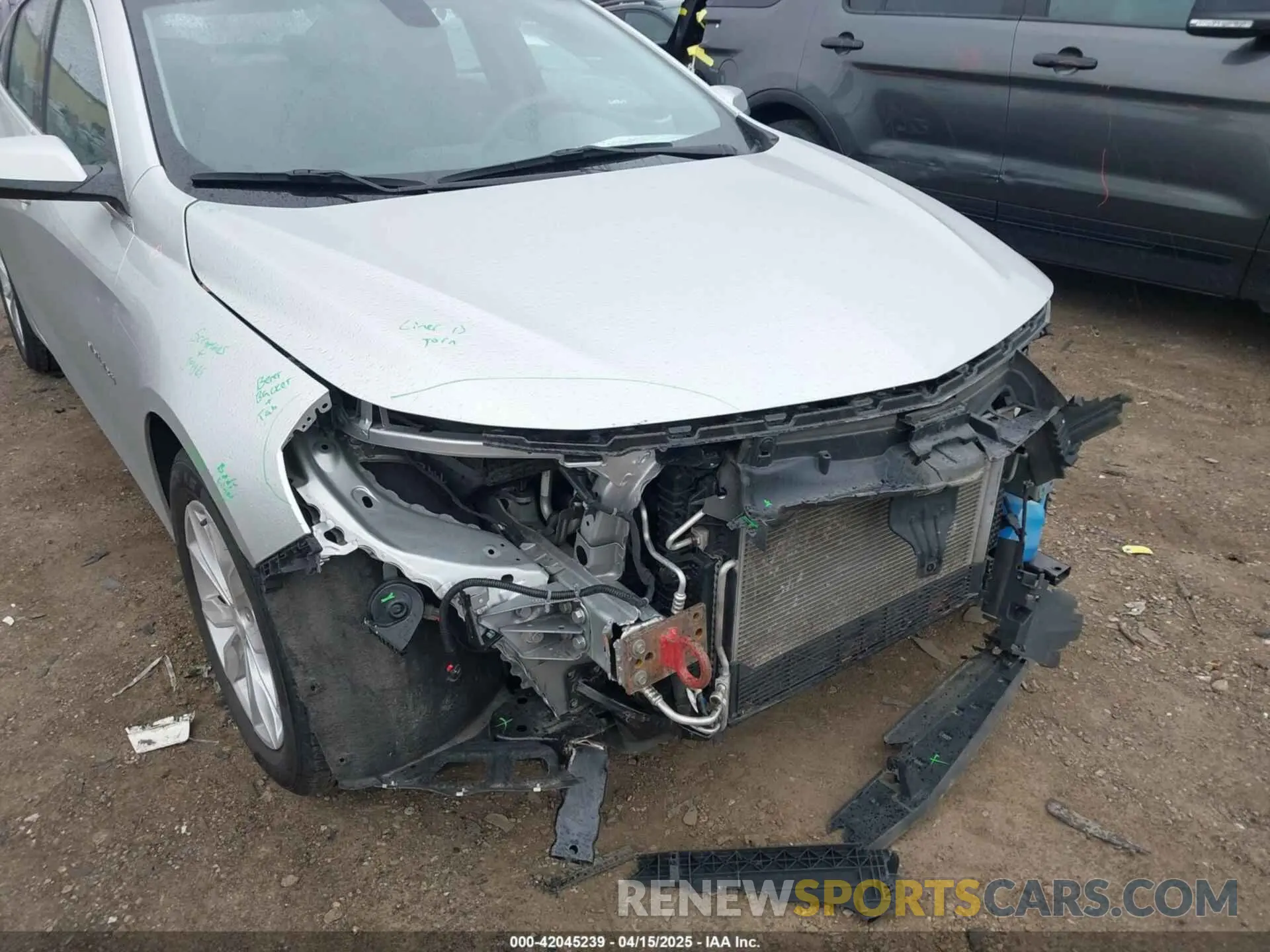 17 Photograph of a damaged car 1G1ZD5ST5NF163398 CHEVROLET MALIBU 2022