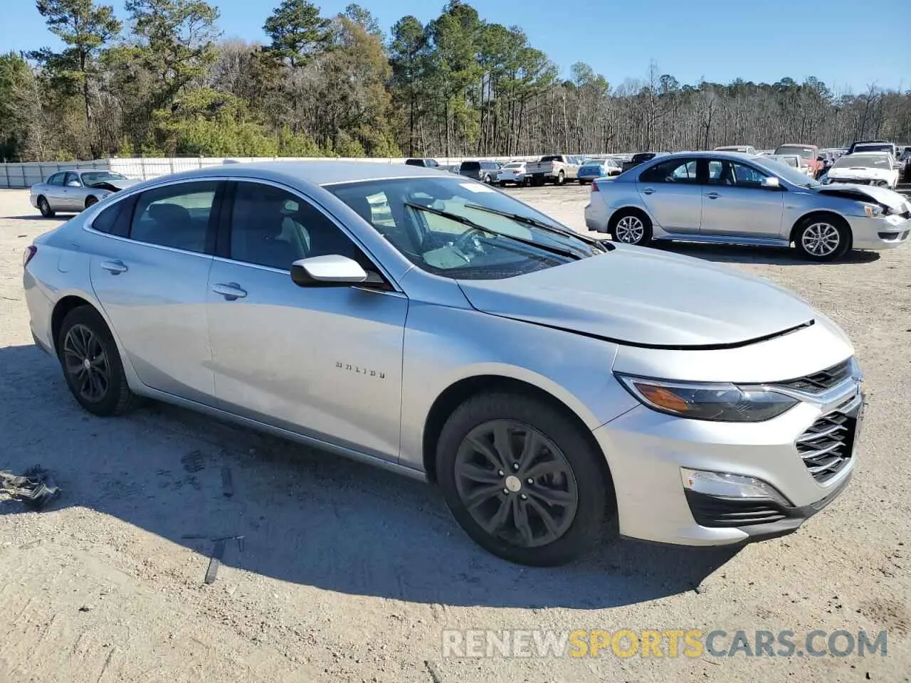 4 Photograph of a damaged car 1G1ZD5ST5NF164700 CHEVROLET MALIBU 2022
