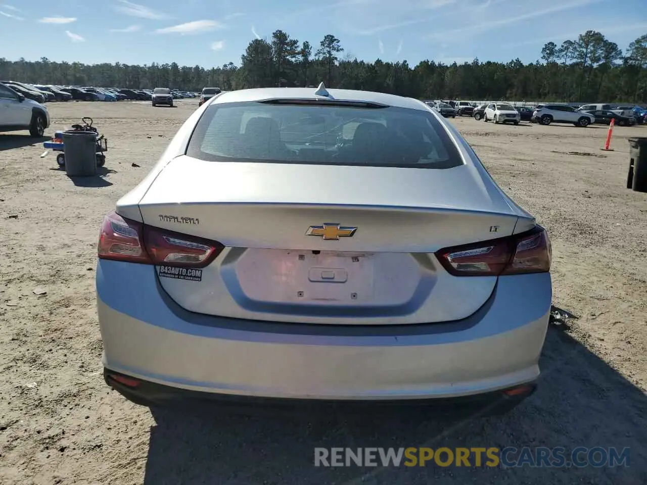 6 Photograph of a damaged car 1G1ZD5ST5NF164700 CHEVROLET MALIBU 2022
