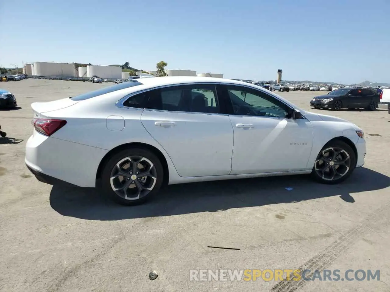 3 Photograph of a damaged car 1G1ZD5ST5NF167158 CHEVROLET MALIBU 2022