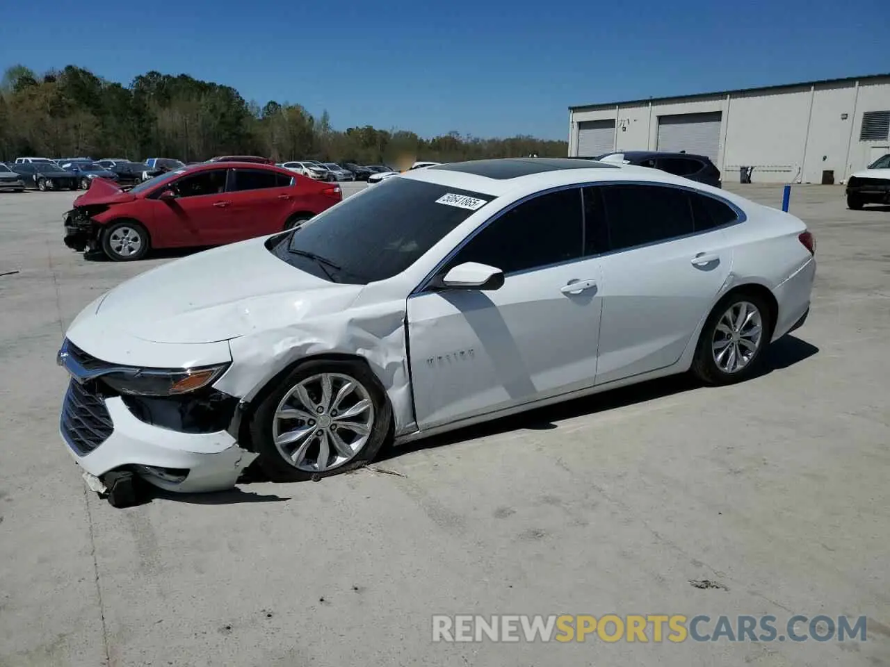 1 Photograph of a damaged car 1G1ZD5ST5NF167645 CHEVROLET MALIBU 2022