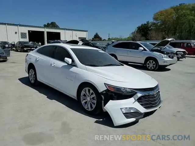 10 Photograph of a damaged car 1G1ZD5ST5NF167645 CHEVROLET MALIBU 2022