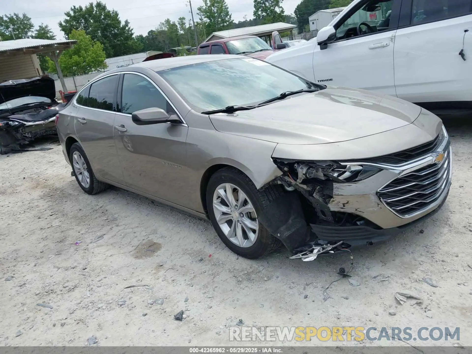 1 Photograph of a damaged car 1G1ZD5ST5NF168973 CHEVROLET MALIBU 2022