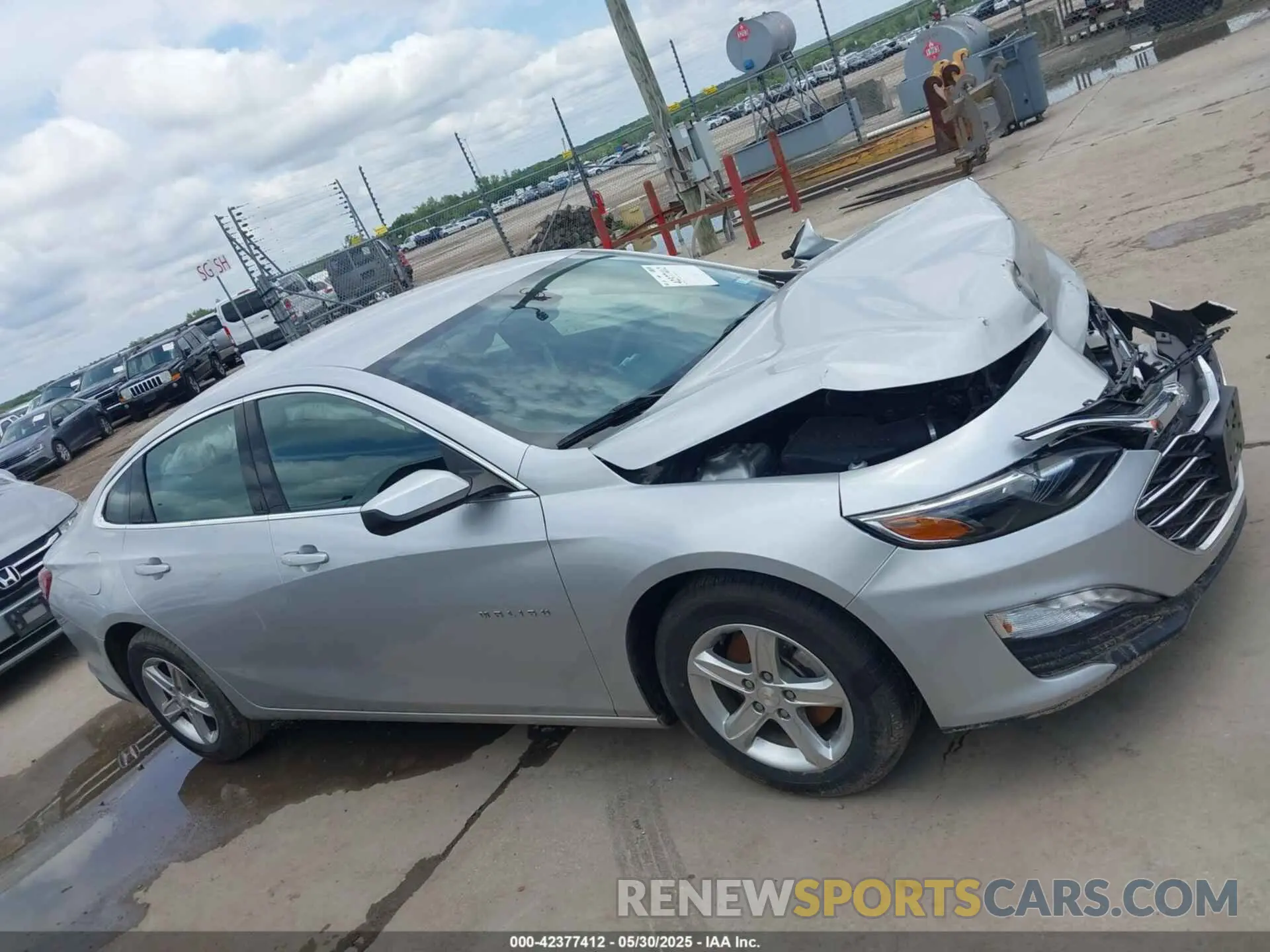 13 Photograph of a damaged car 1G1ZD5ST5NF173719 CHEVROLET MALIBU 2022