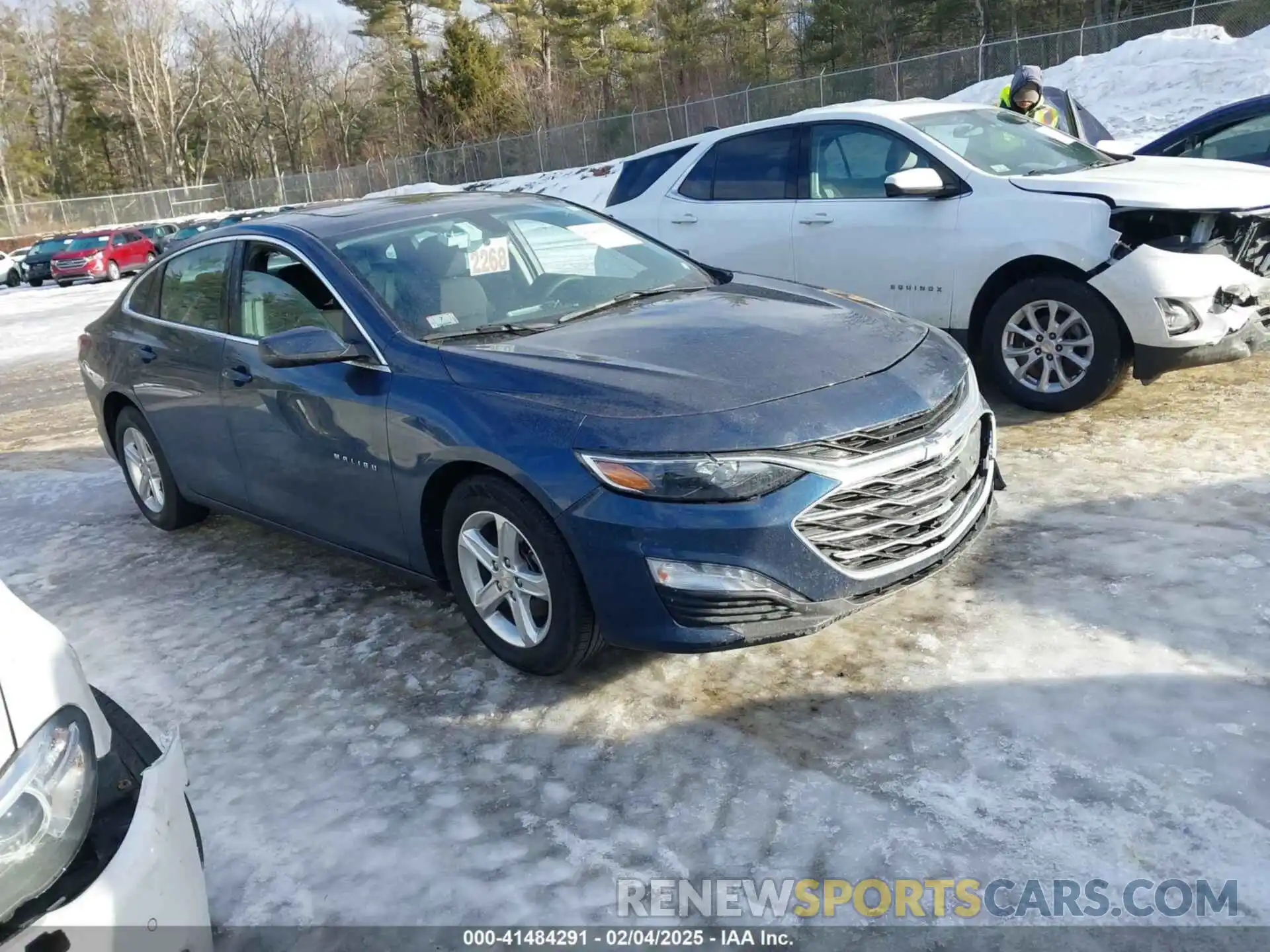 1 Photograph of a damaged car 1G1ZD5ST5NF179794 CHEVROLET MALIBU 2022