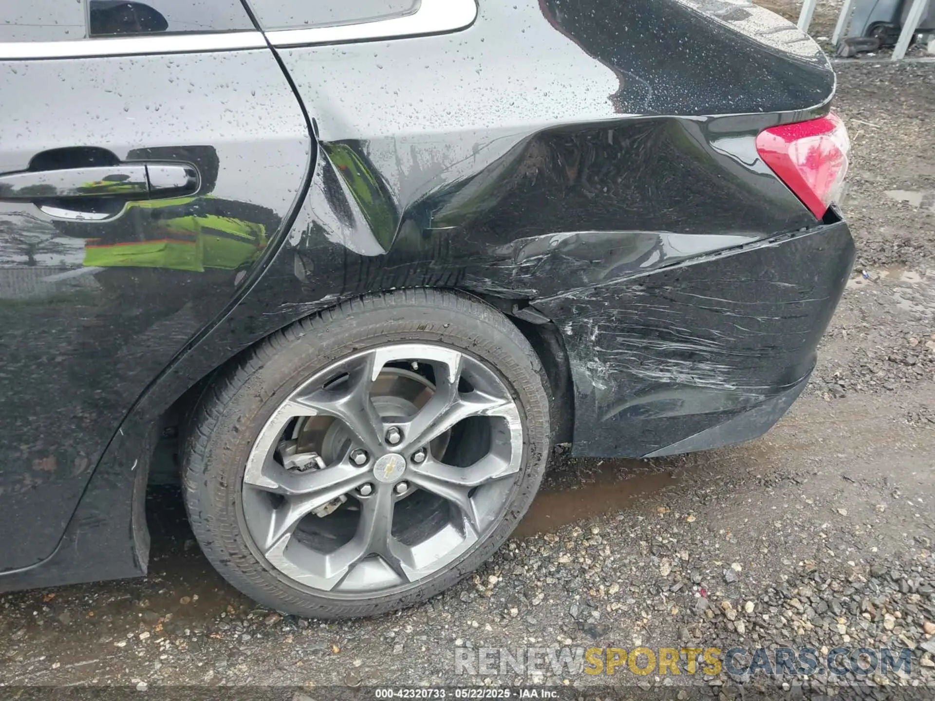 6 Photograph of a damaged car 1G1ZD5ST5NF179875 CHEVROLET MALIBU 2022