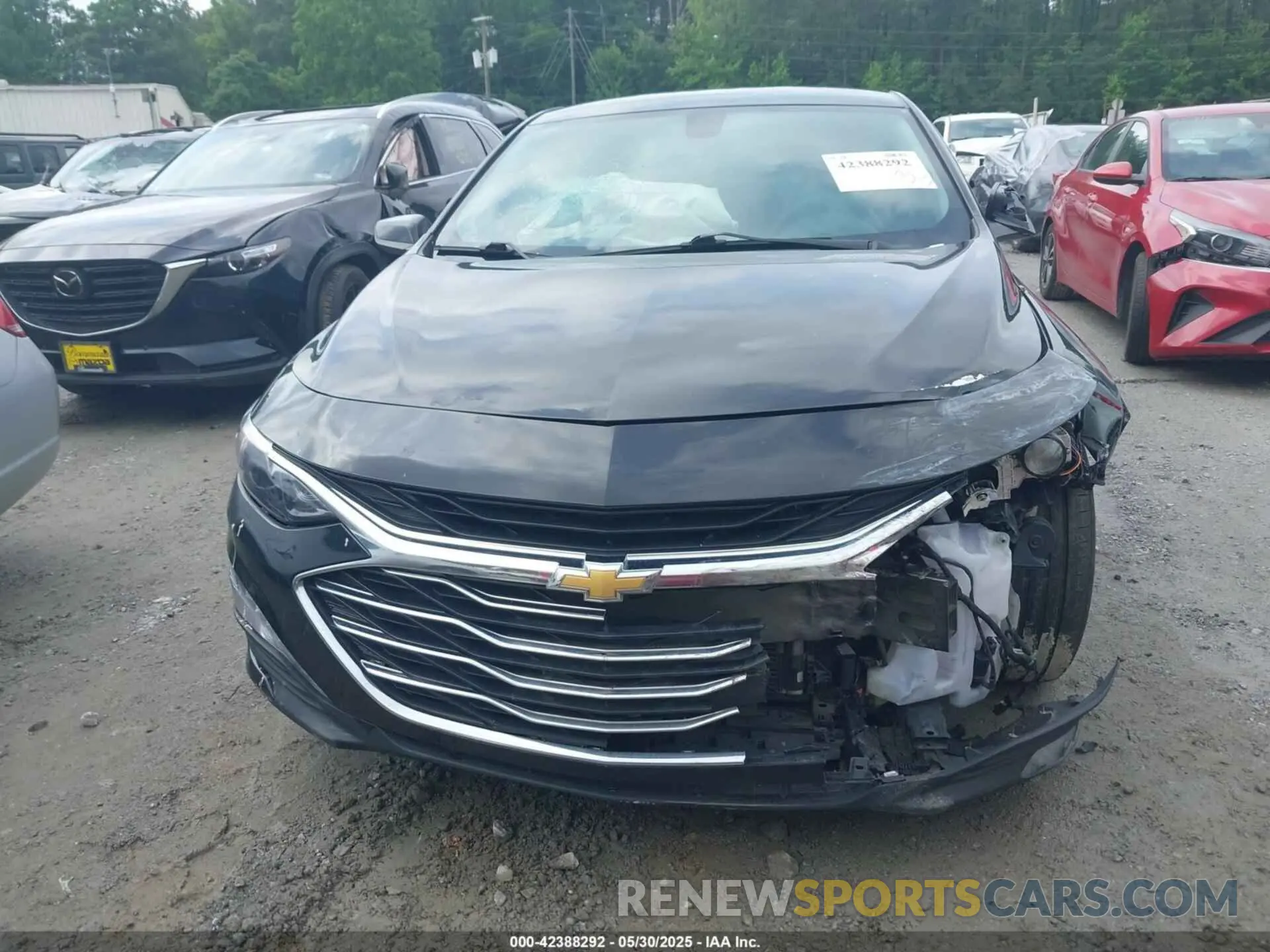 11 Photograph of a damaged car 1G1ZD5ST5NF181965 CHEVROLET MALIBU 2022
