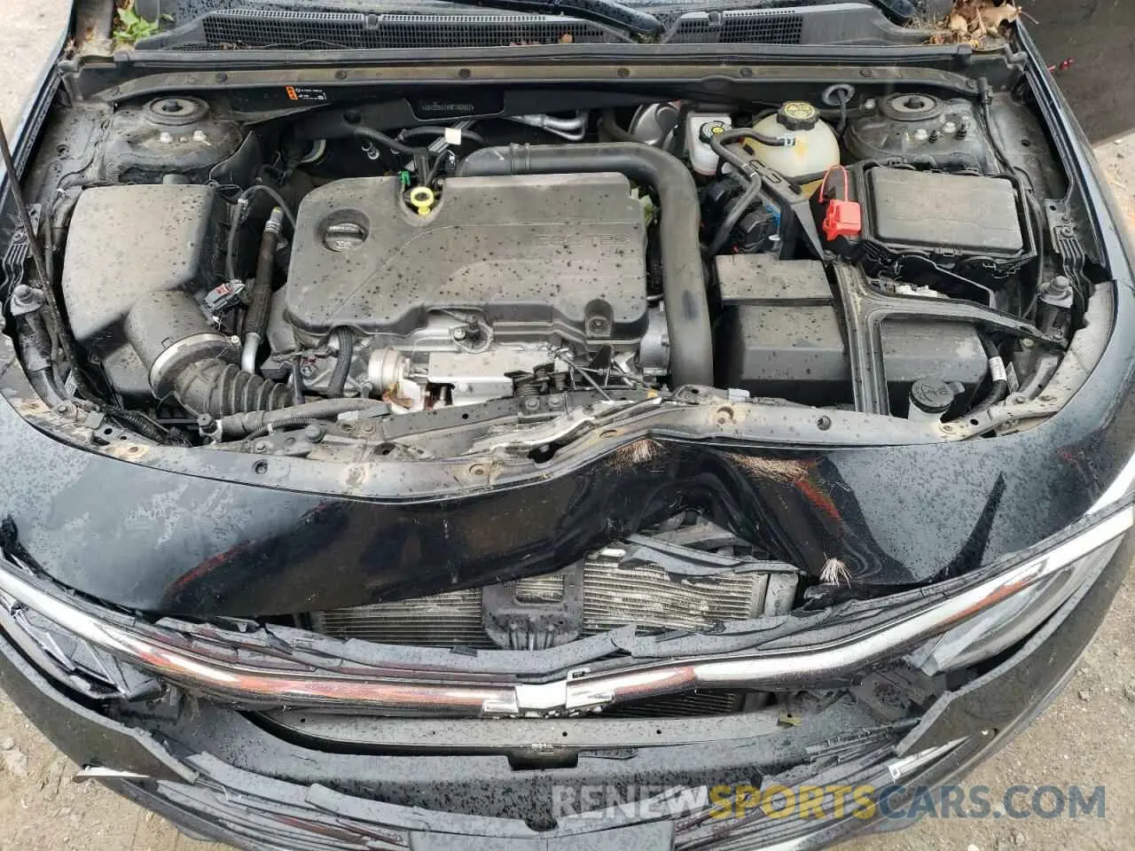 11 Photograph of a damaged car 1G1ZD5ST5NF182677 CHEVROLET MALIBU 2022