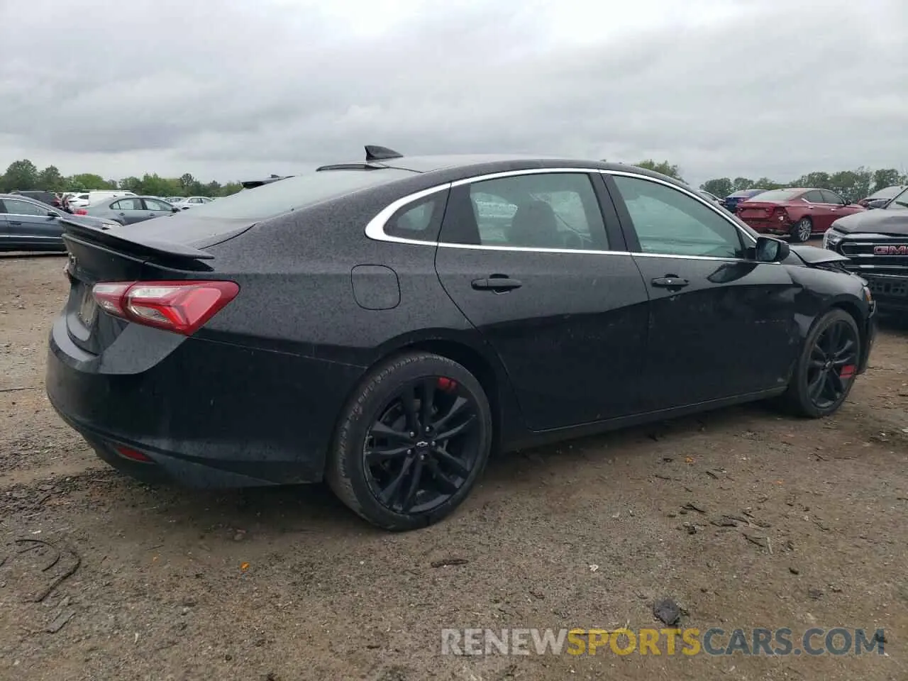 3 Photograph of a damaged car 1G1ZD5ST5NF182677 CHEVROLET MALIBU 2022