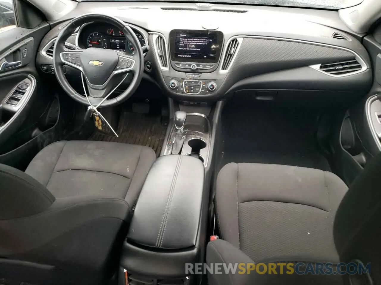 8 Photograph of a damaged car 1G1ZD5ST5NF182677 CHEVROLET MALIBU 2022