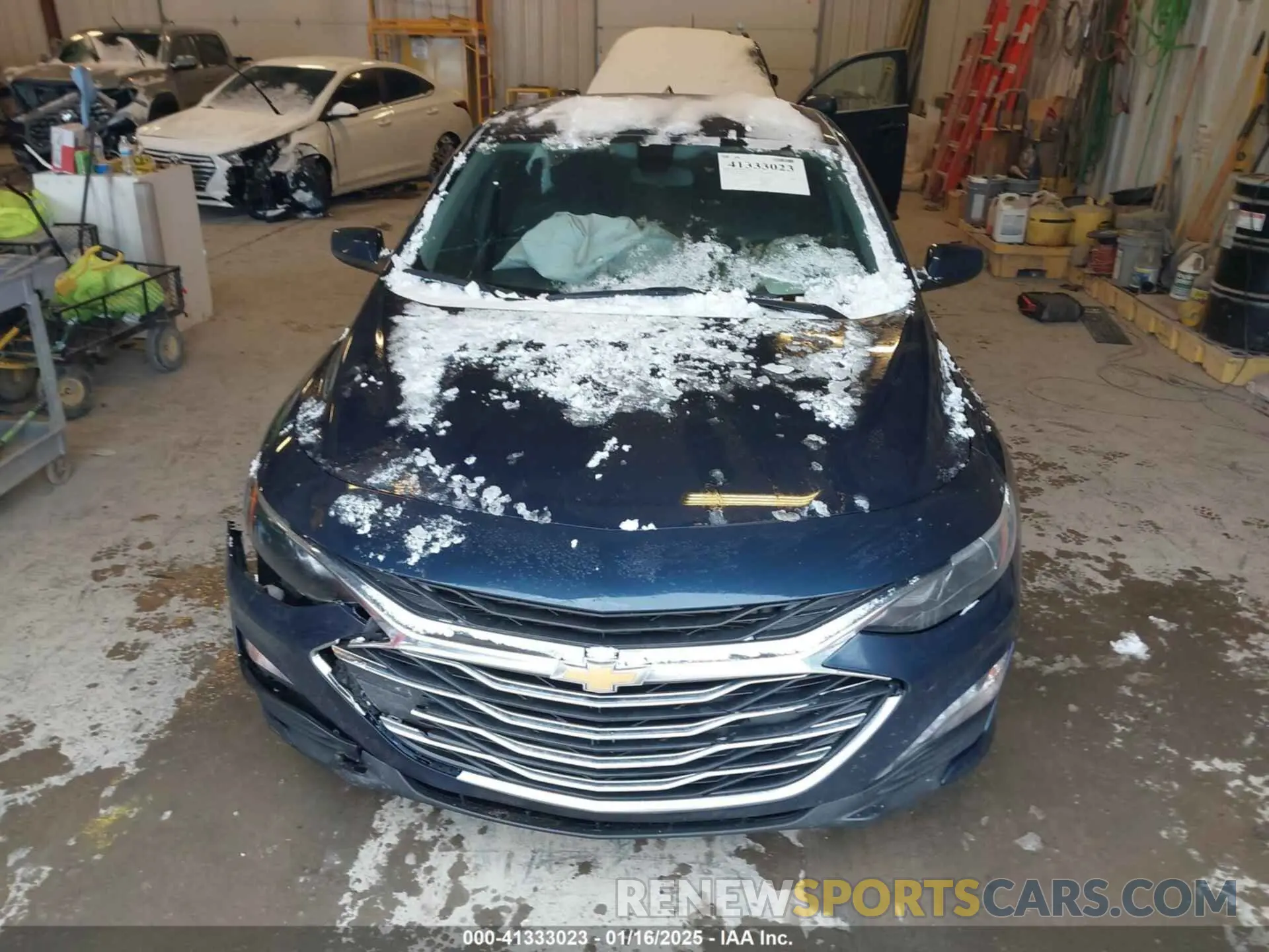 12 Photograph of a damaged car 1G1ZD5ST5NF196076 CHEVROLET MALIBU 2022