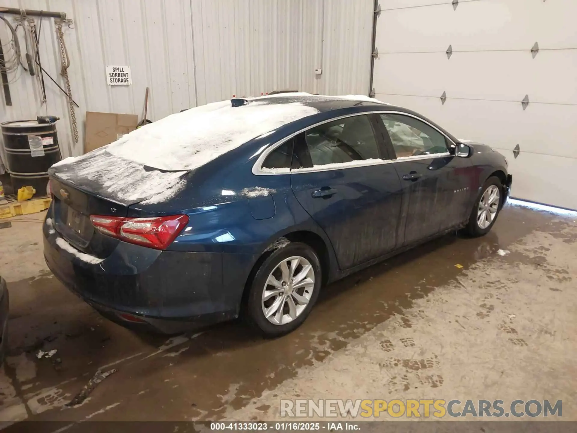 4 Photograph of a damaged car 1G1ZD5ST5NF196076 CHEVROLET MALIBU 2022