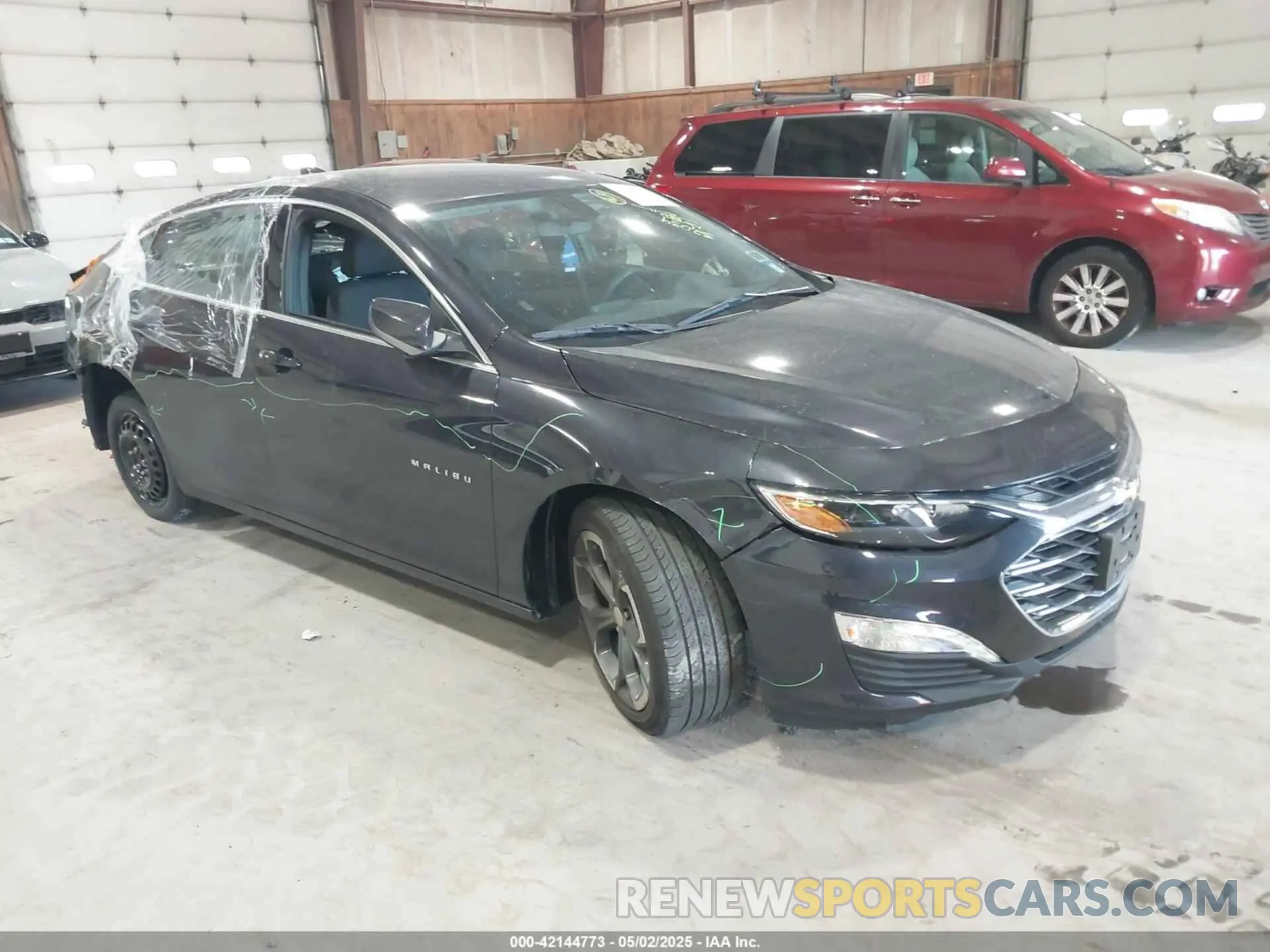 1 Photograph of a damaged car 1G1ZD5ST5NF209165 CHEVROLET MALIBU 2022
