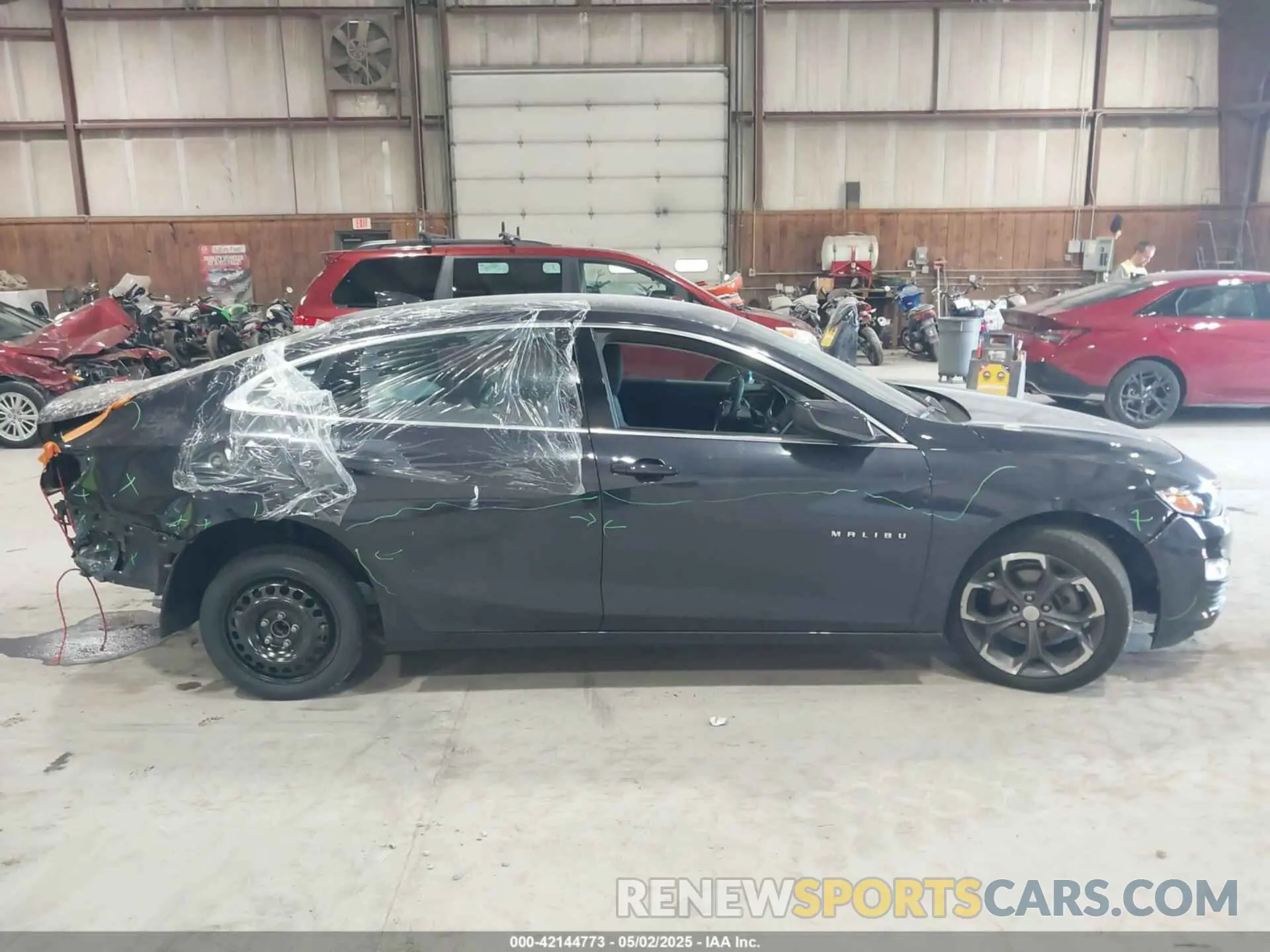 12 Photograph of a damaged car 1G1ZD5ST5NF209165 CHEVROLET MALIBU 2022