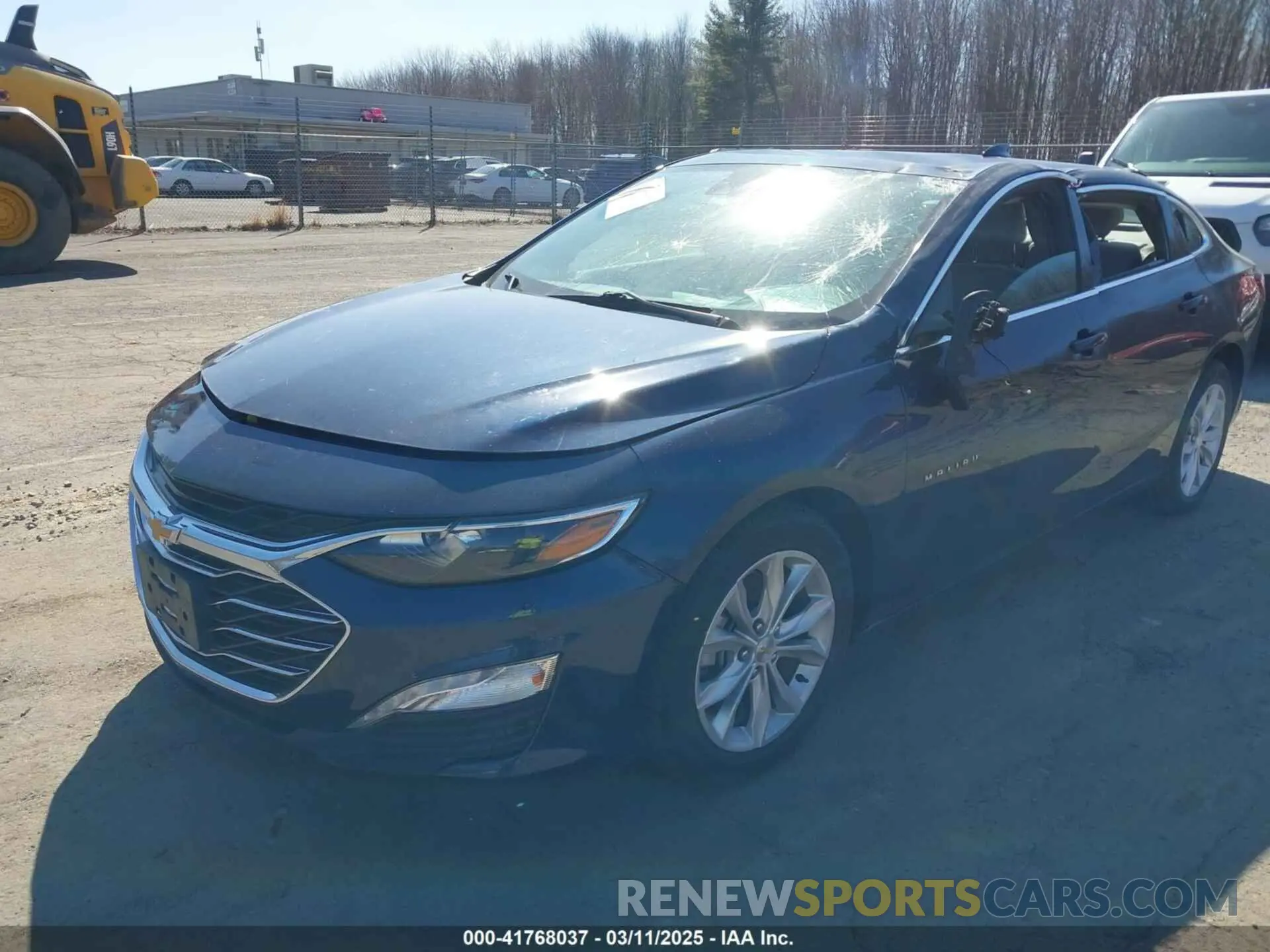 2 Photograph of a damaged car 1G1ZD5ST6NF101198 CHEVROLET MALIBU 2022
