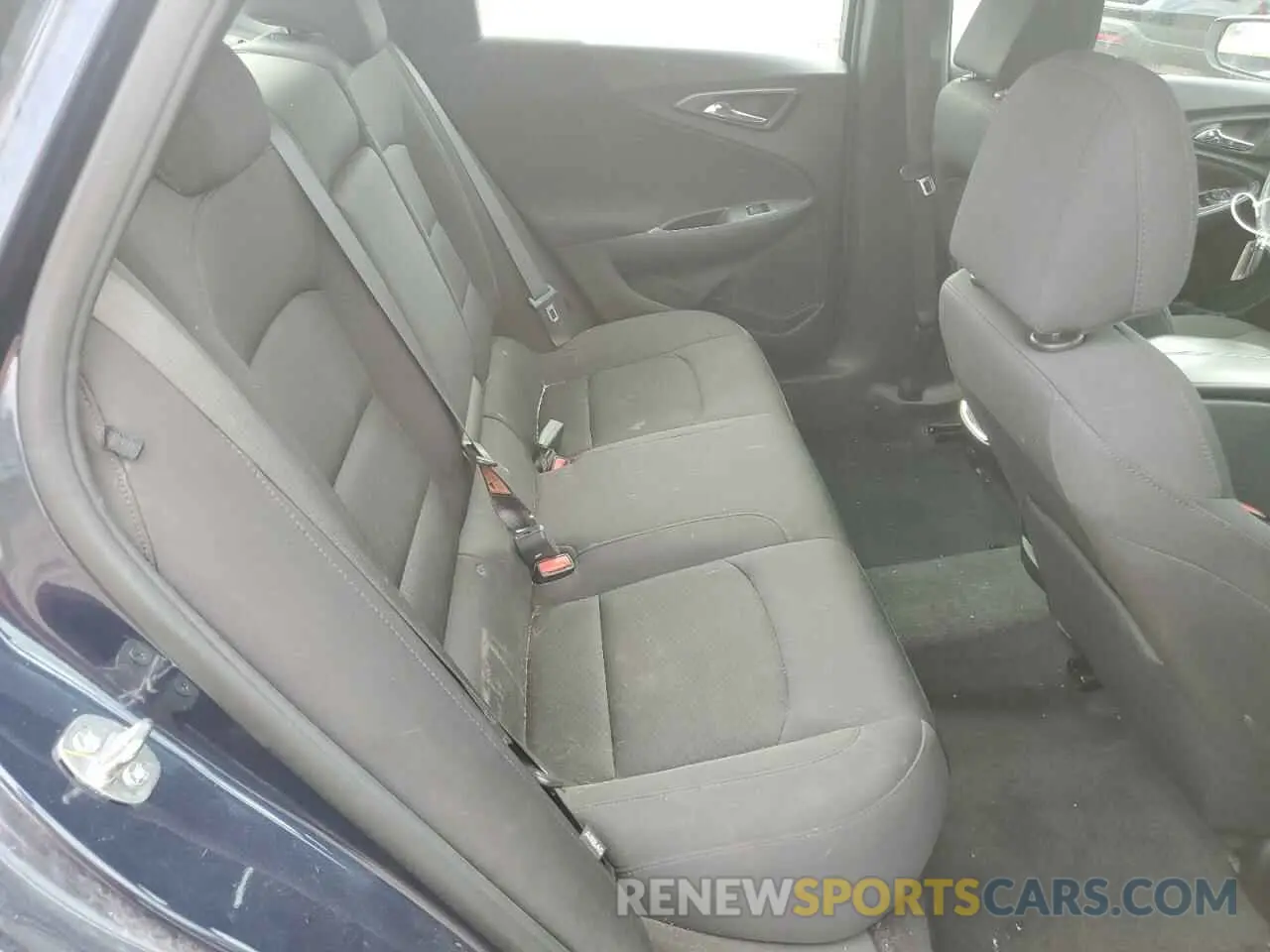 10 Photograph of a damaged car 1G1ZD5ST6NF114257 CHEVROLET MALIBU 2022