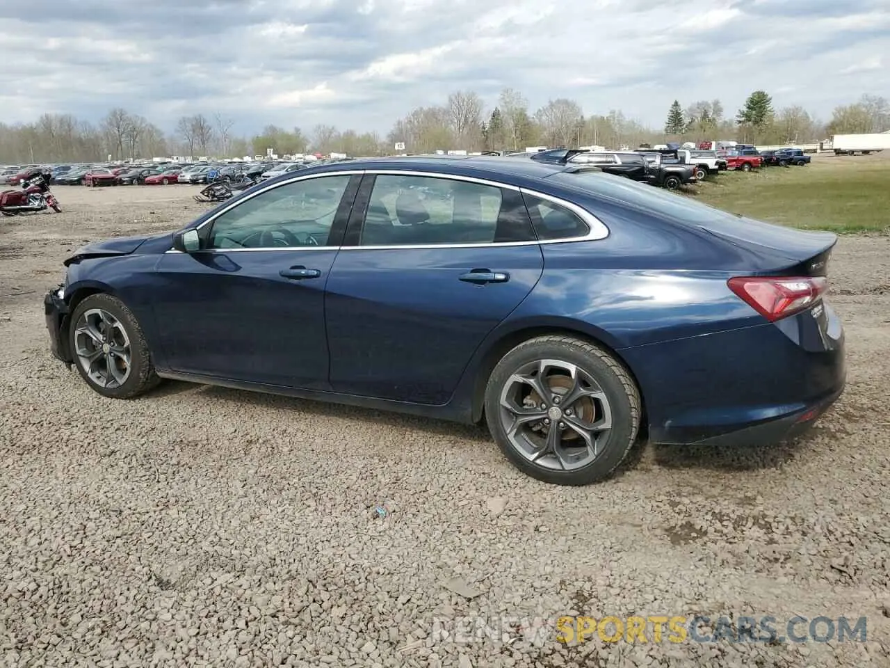 2 Photograph of a damaged car 1G1ZD5ST6NF114257 CHEVROLET MALIBU 2022