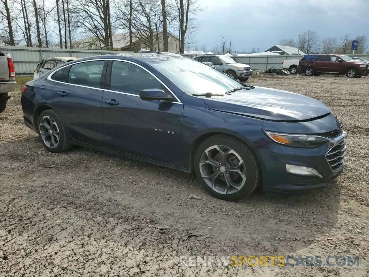 4 Photograph of a damaged car 1G1ZD5ST6NF114257 CHEVROLET MALIBU 2022