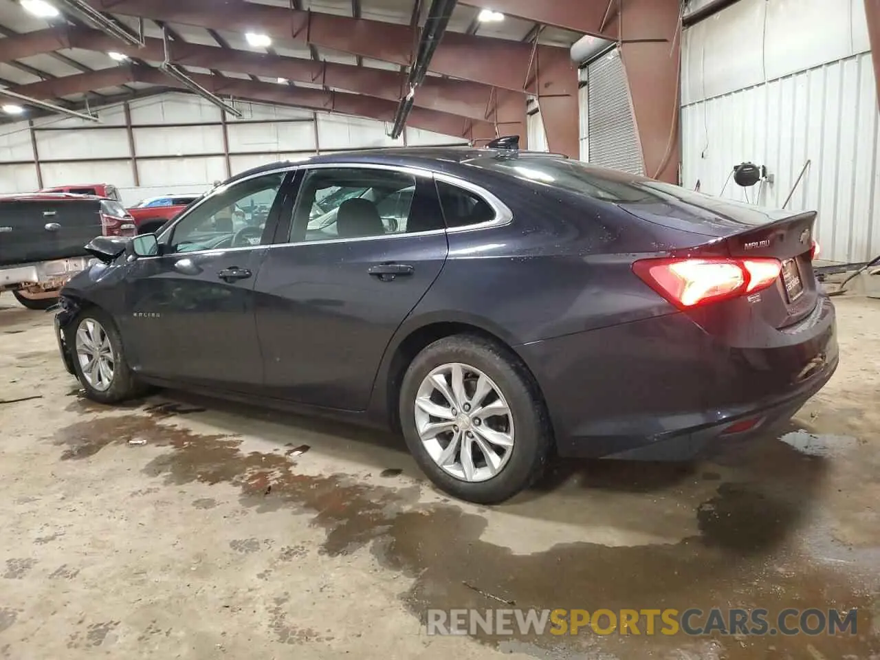 2 Photograph of a damaged car 1G1ZD5ST6NF115988 CHEVROLET MALIBU 2022