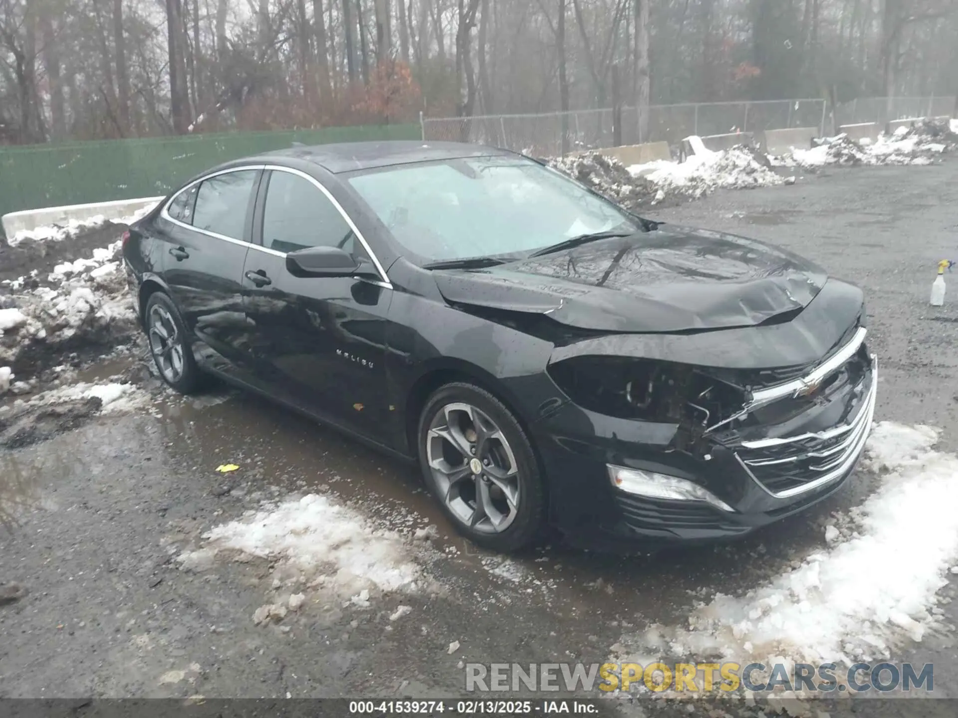 1 Photograph of a damaged car 1G1ZD5ST6NF120236 CHEVROLET MALIBU 2022