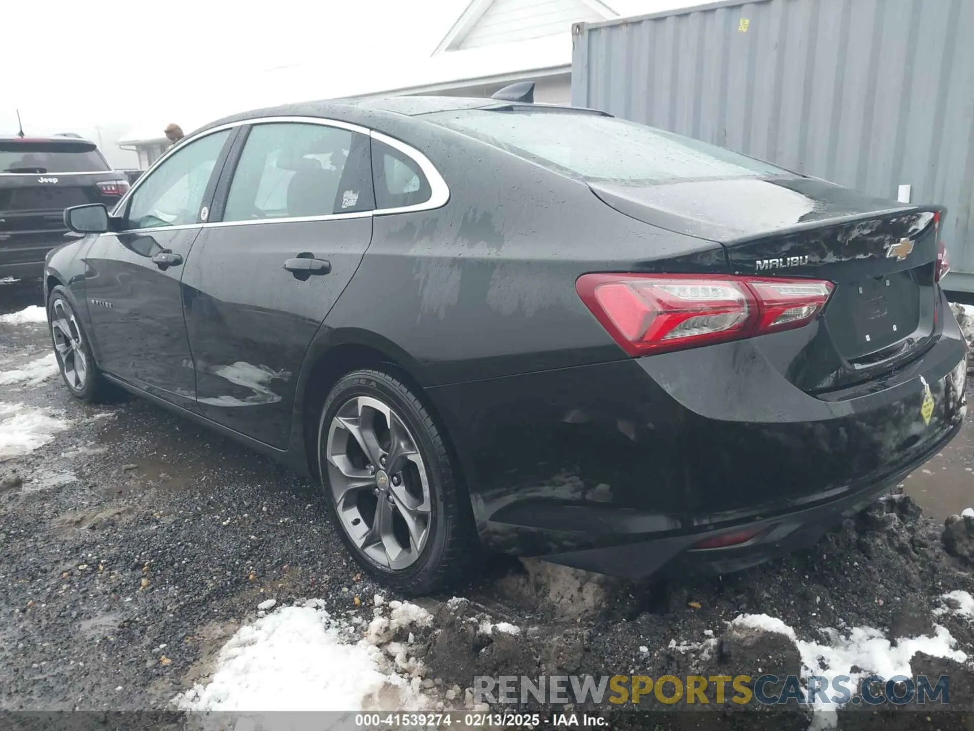 3 Photograph of a damaged car 1G1ZD5ST6NF120236 CHEVROLET MALIBU 2022