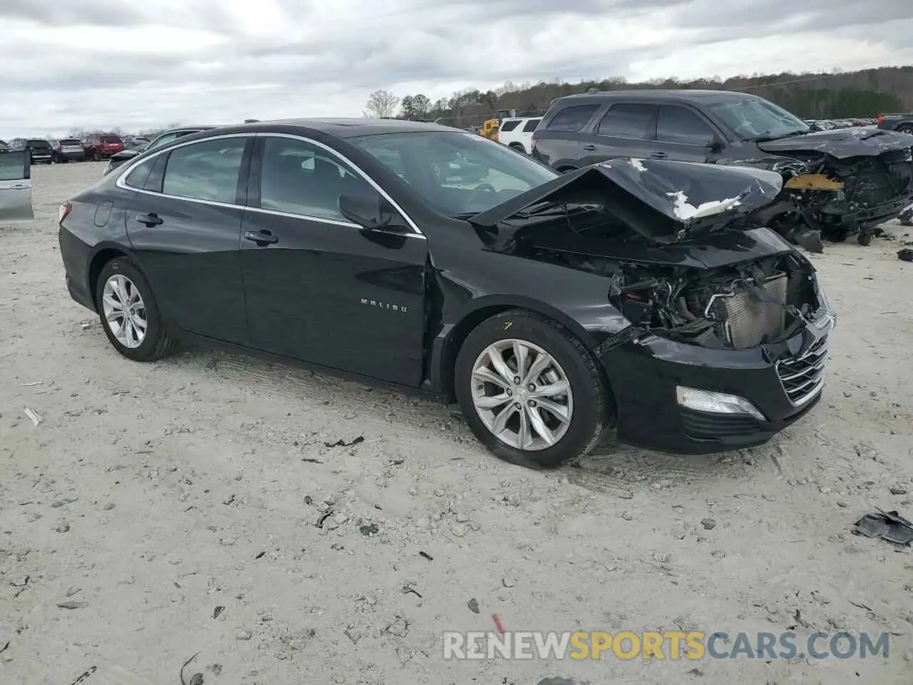4 Photograph of a damaged car 1G1ZD5ST6NF124612 CHEVROLET MALIBU 2022