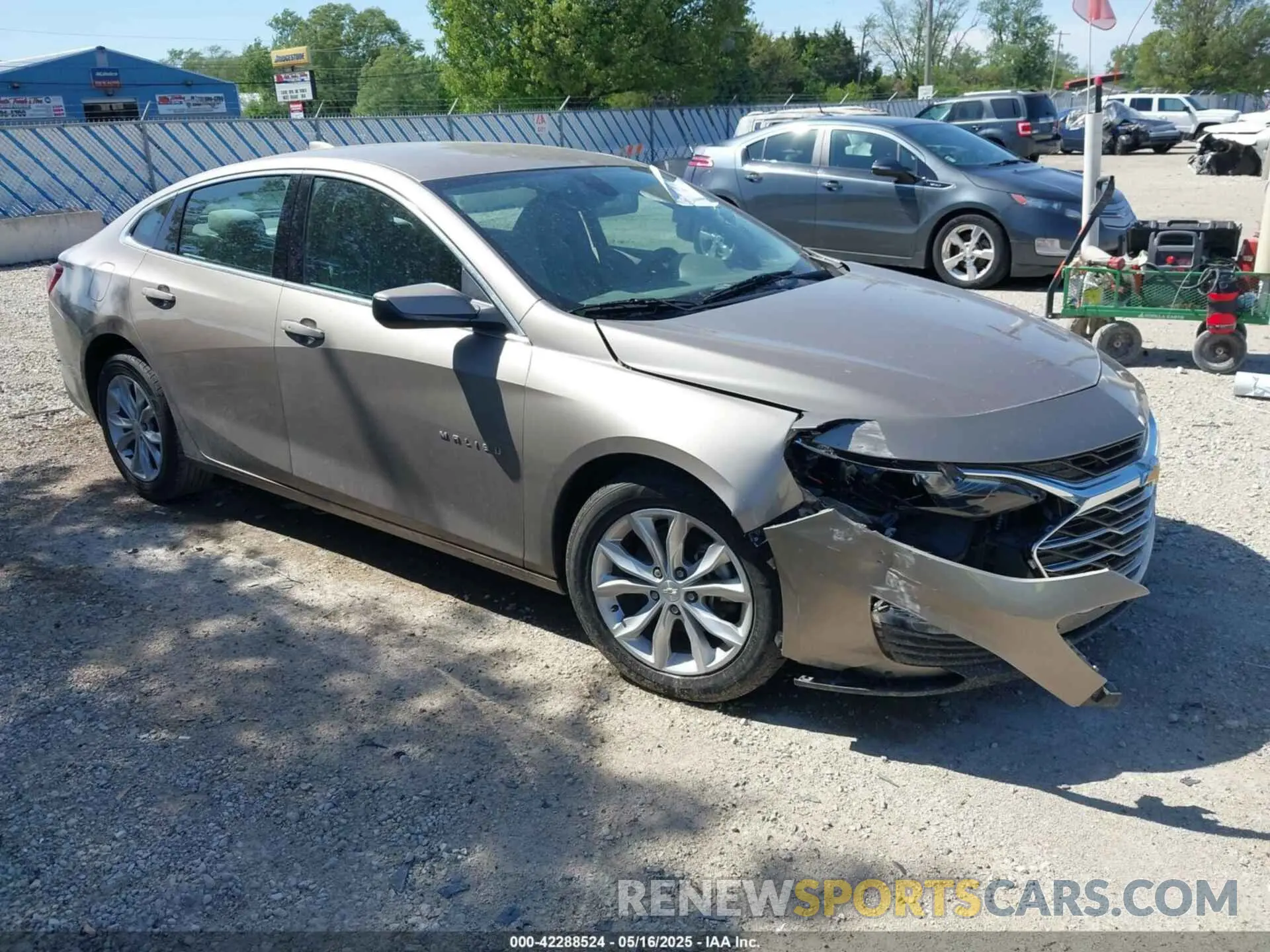 1 Photograph of a damaged car 1G1ZD5ST6NF125064 CHEVROLET MALIBU 2022