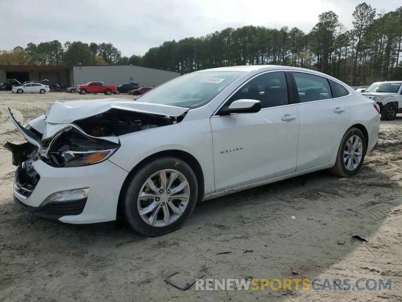 1 Photograph of a damaged car 1G1ZD5ST6NF129180 CHEVROLET MALIBU 2022