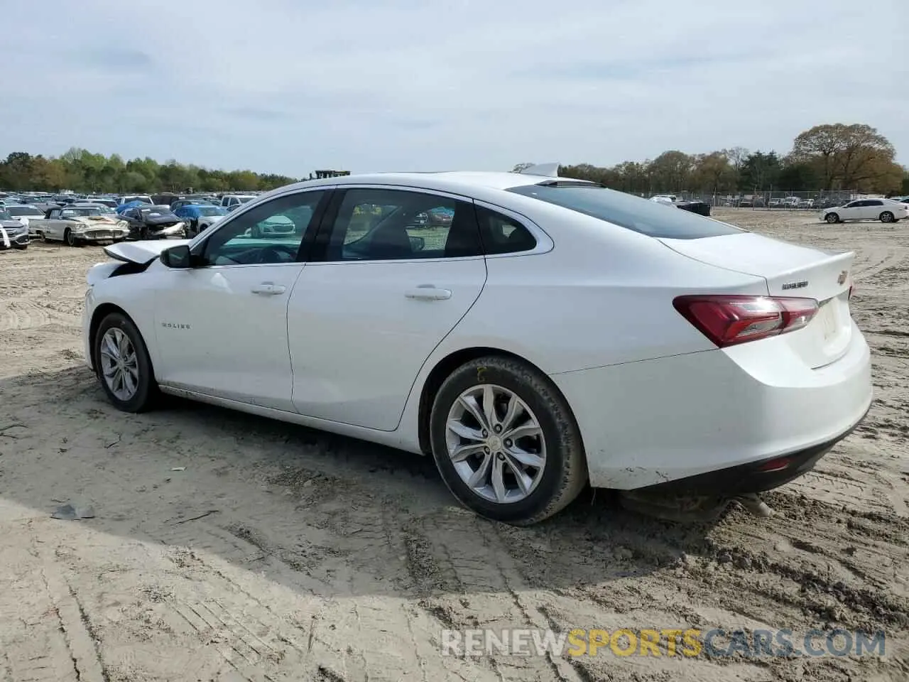 2 Photograph of a damaged car 1G1ZD5ST6NF129180 CHEVROLET MALIBU 2022