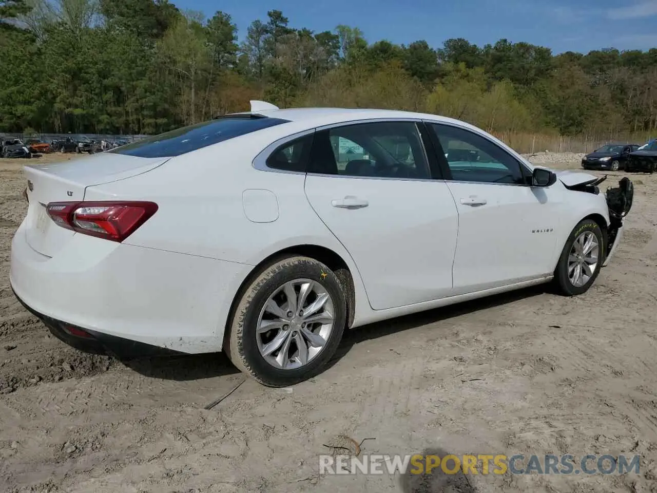 3 Photograph of a damaged car 1G1ZD5ST6NF129180 CHEVROLET MALIBU 2022