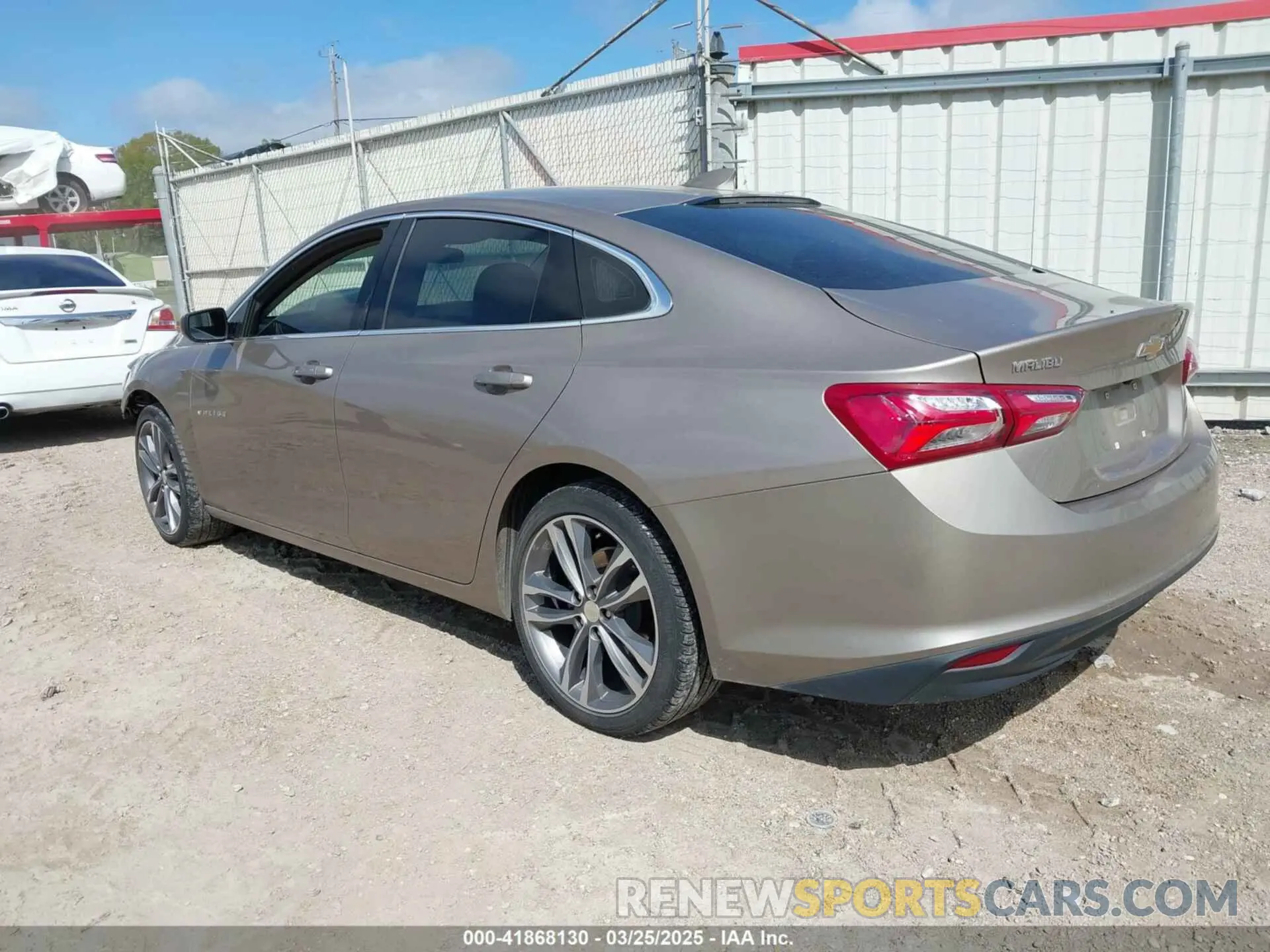 3 Photograph of a damaged car 1G1ZD5ST6NF135223 CHEVROLET MALIBU 2022