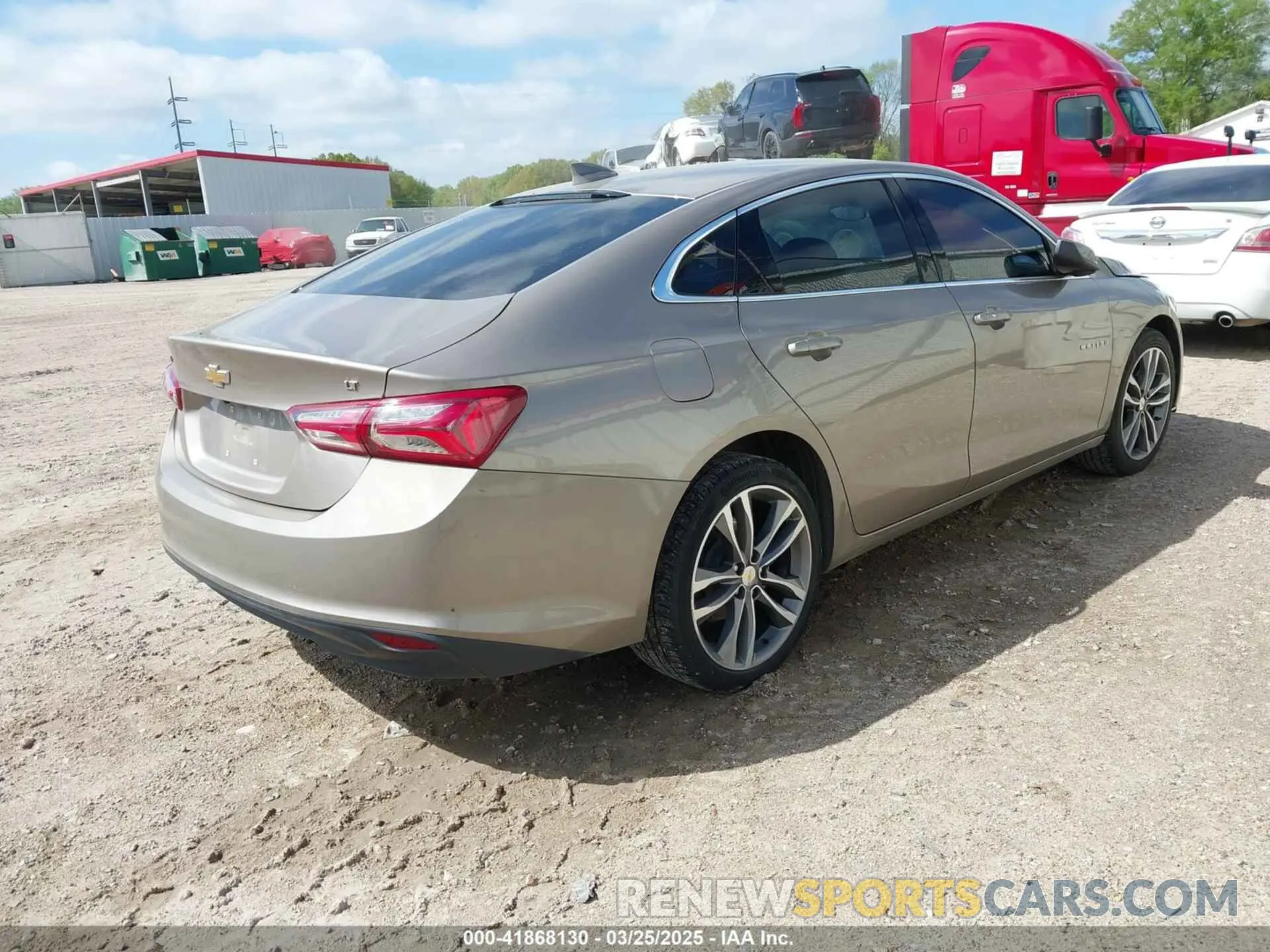 4 Photograph of a damaged car 1G1ZD5ST6NF135223 CHEVROLET MALIBU 2022