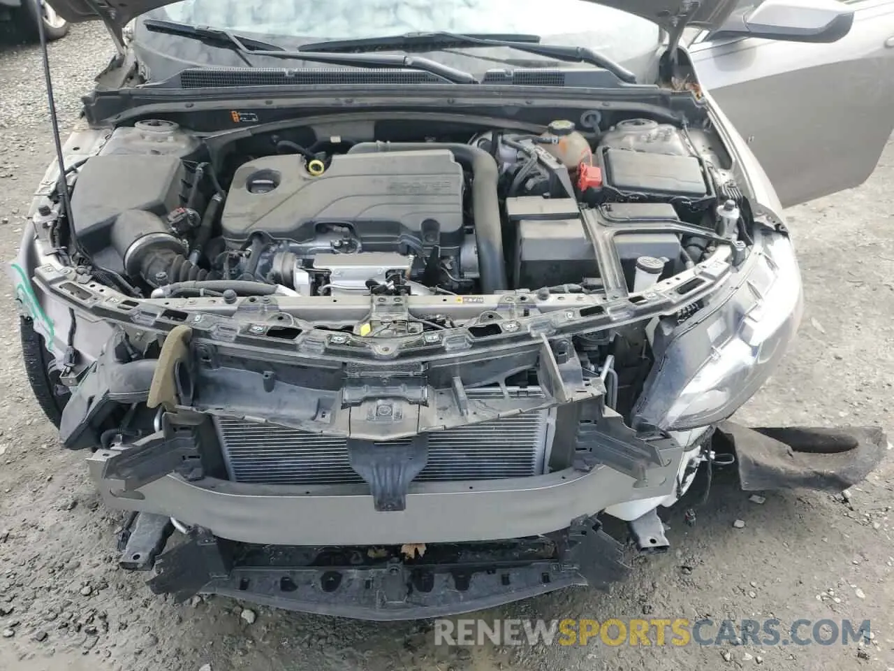 11 Photograph of a damaged car 1G1ZD5ST6NF136209 CHEVROLET MALIBU 2022