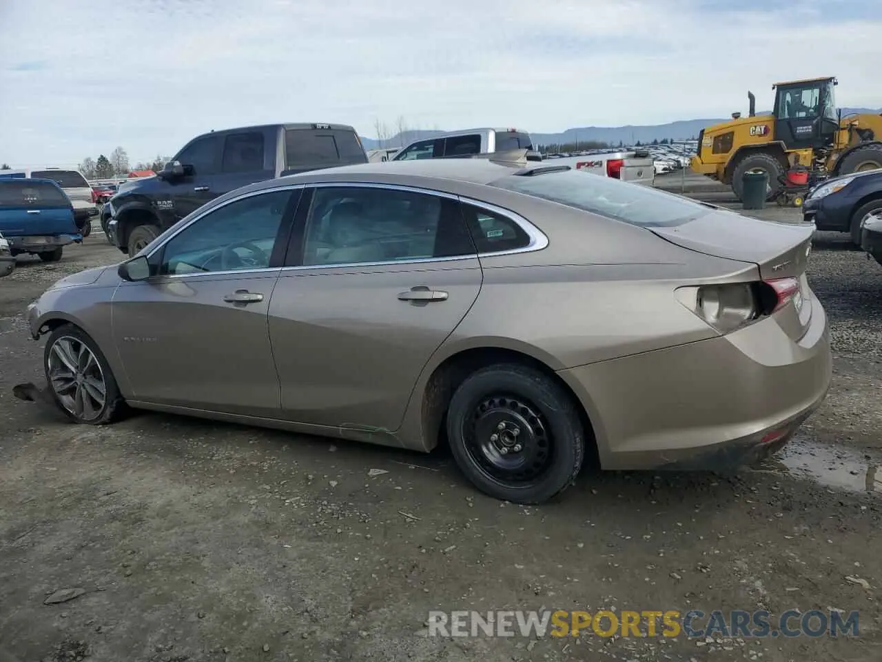 2 Photograph of a damaged car 1G1ZD5ST6NF136209 CHEVROLET MALIBU 2022
