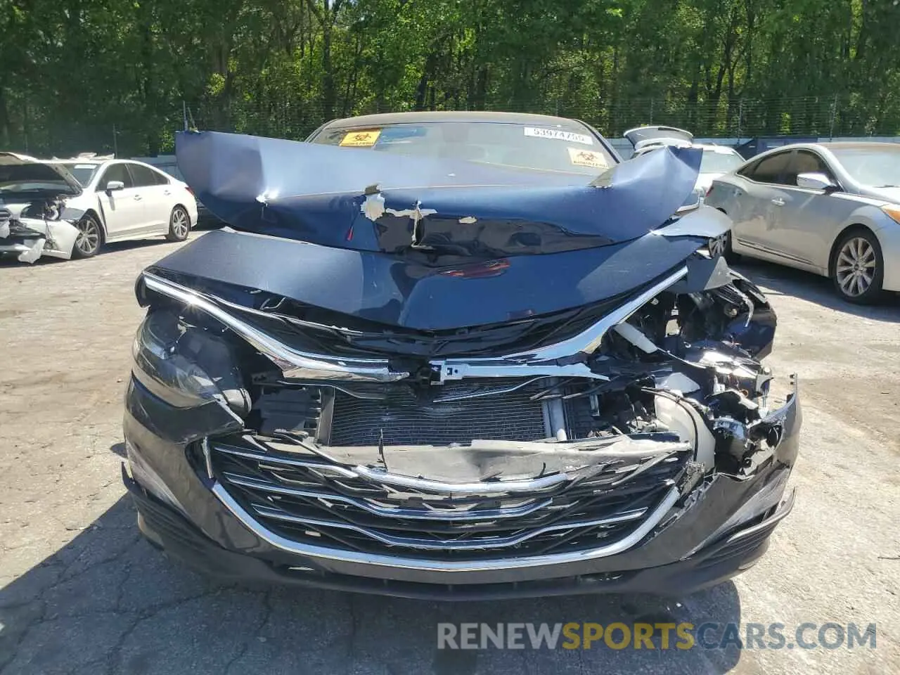5 Photograph of a damaged car 1G1ZD5ST6NF138218 CHEVROLET MALIBU 2022