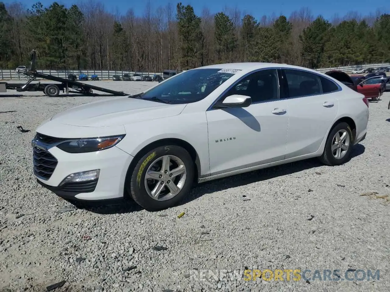 1 Photograph of a damaged car 1G1ZD5ST6NF150918 CHEVROLET MALIBU 2022