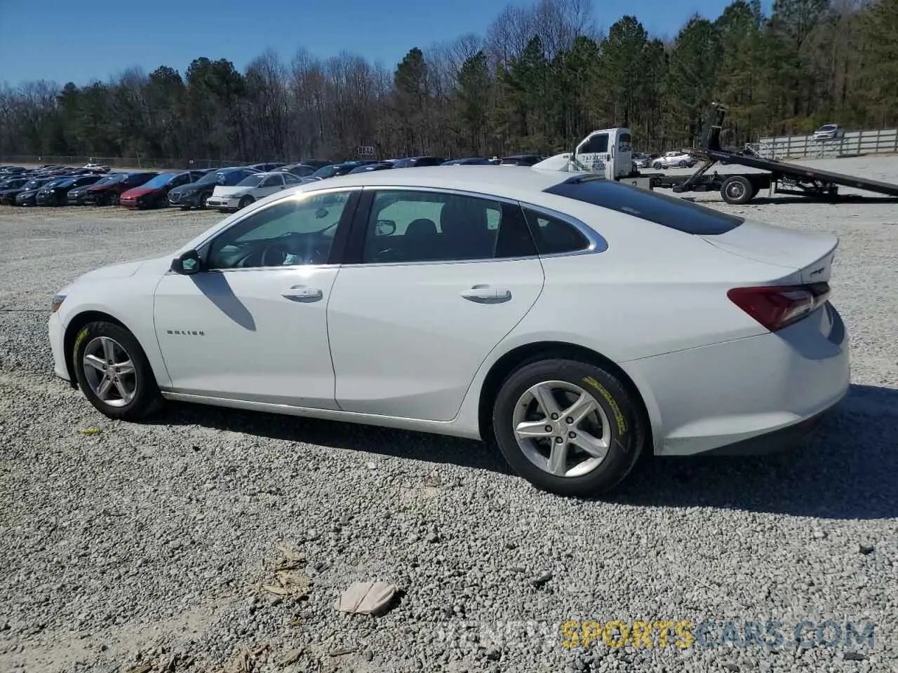 2 Photograph of a damaged car 1G1ZD5ST6NF150918 CHEVROLET MALIBU 2022