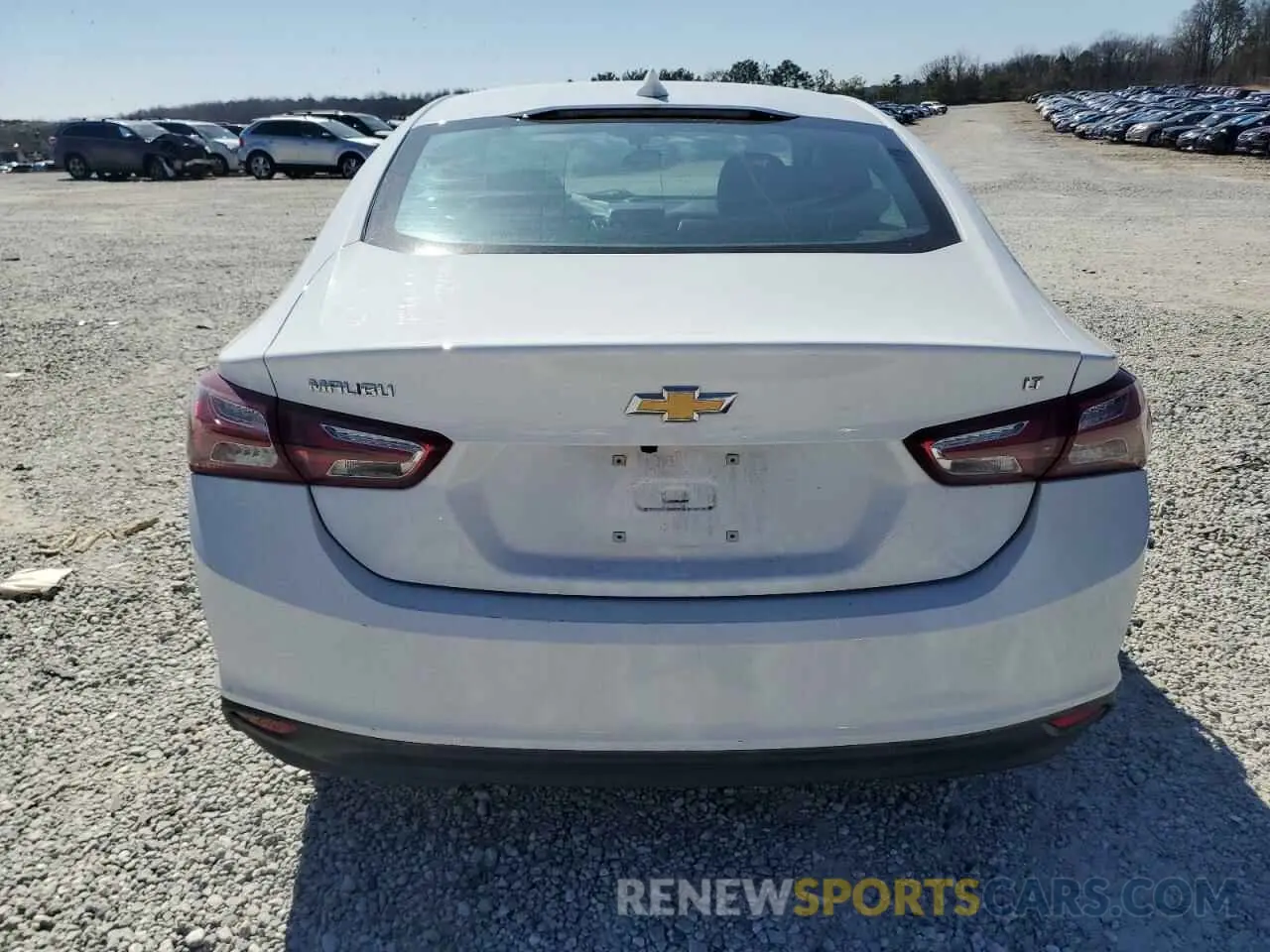 6 Photograph of a damaged car 1G1ZD5ST6NF150918 CHEVROLET MALIBU 2022