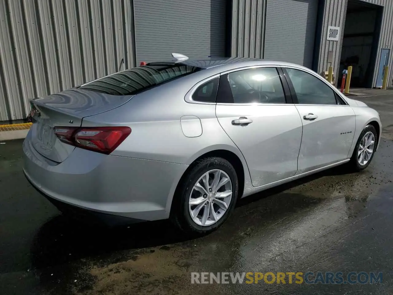 3 Photograph of a damaged car 1G1ZD5ST6NF152913 CHEVROLET MALIBU 2022