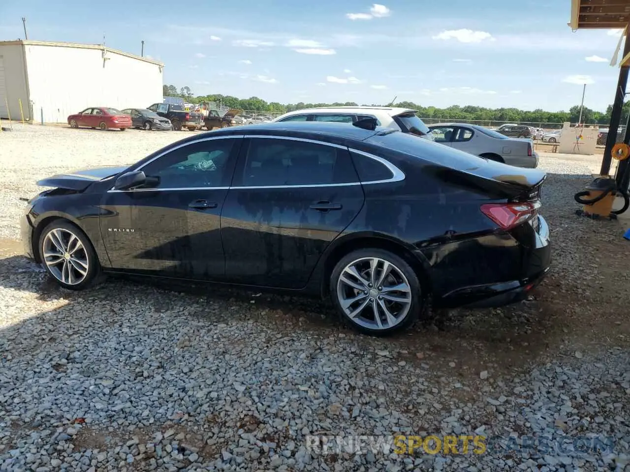 2 Photograph of a damaged car 1G1ZD5ST6NF160123 CHEVROLET MALIBU 2022