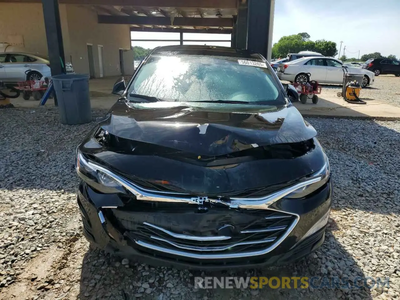 5 Photograph of a damaged car 1G1ZD5ST6NF160123 CHEVROLET MALIBU 2022
